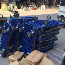 全靜音膠板手推車(chē) 300公斤載重王，高效工具車(chē)可折疊設(shè)計(jì)