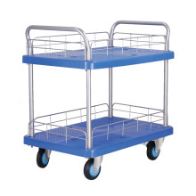 易存靜音平板手推車(chē) 高負(fù)重、雙扶手與靜音腳輪的完美結(jié)合